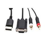 RetroScaler VGA Cable for Dreamcast console High Definition + 3.5mm to 2-Male RCA Adapter