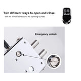 Tuya Wifi Remote control Lock TTLock Smart Door Lock Wireless Bluetooth Smart Lock Invisible Deadbolt Hidden Keyless Locks