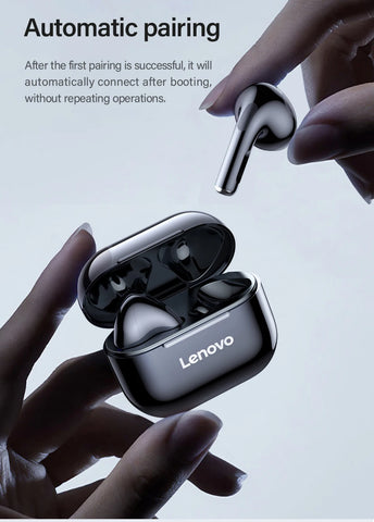 Original Lenovo LP40 wireless headphones TWS Bluetooth Earphones Touch Control Sport Headset Stereo Earbuds For Phone Android