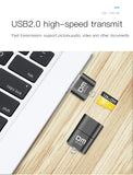 DM CR015 MicroSD Card Reader with TF Card Slot become USB Flash Drive for computer or for car USB Adapter