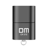 DM CR015 MicroSD Card Reader with TF Card Slot become USB Flash Drive for computer or for car USB Adapter