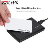 5YOA Smart RFID Card Reader 125KHz 13.56MHz ID IC Dual Frequency Access Control Encrypted Programmer Reader With USB Interface