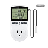 Timer Socket Thermostat Digital Temperature Controller EU Plug Outlet With Timer Switch Heating Cooling AC 110V~230V