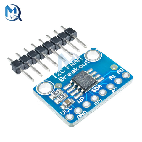 FRAM Breakout Board Memory MB85RC256V IC I2C Non-Volatile 2.7-5.5V For IoT Sensor Portable Wearable iot Device