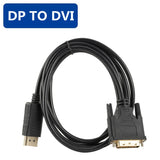 1080P 1.8M DP TO HDMI cable Adapter DP TO VGA cable Adapter DP TO DVI Adapter DP TO DP cable Adapter for PC Laptop HD Projector