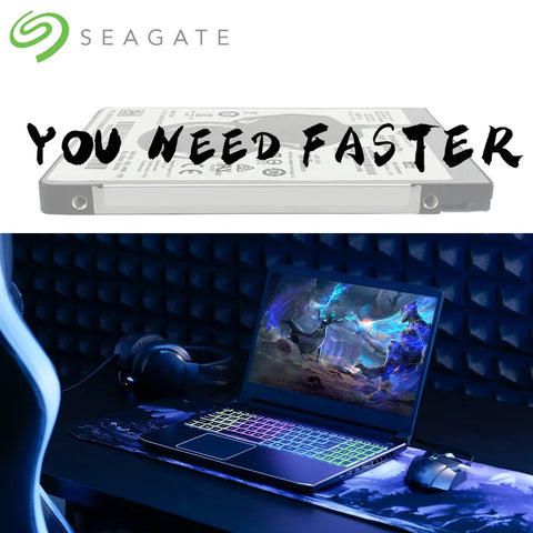 Seagate 500GB Gaming Hard Drive Disk 7200 RPM 2.5" Internal HDD HD Harddisk SATA III 128M Cache 7mm for PS4 Laptop Notebook