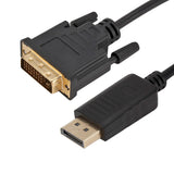 1080P 1.8M DP TO HDMI cable Adapter DP TO VGA cable Adapter DP TO DVI Adapter DP TO DP cable Adapter for PC Laptop HD Projector