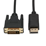 1080P 1.8M DP TO HDMI cable Adapter DP TO VGA cable Adapter DP TO DVI Adapter DP TO DP cable Adapter for PC Laptop HD Projector