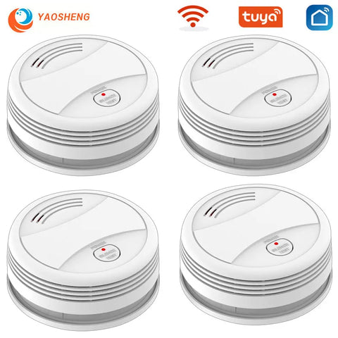 Tuya Smoke Detector WiFi Fire Alarm System