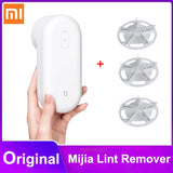 Xiaomi Mijia Lint Remover Hair Ball Trimmer Sweater Remover 5 Leaf Cutter Head Motor Trimmer With Small Brush Inside