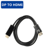 1080P 1.8M DP TO HDMI cable Adapter DP TO VGA cable Adapter DP TO DVI Adapter DP TO DP cable Adapter for PC Laptop HD Projector