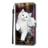 Flowers White Cat iPhone Case