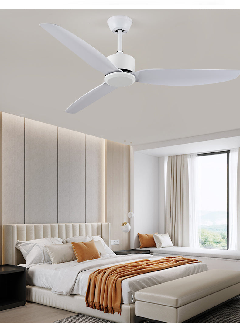 Large Wind Dining Retro Ceiling Fan Black Mute Remote Control Fan Living Room Home Commercial Restaurant Minimalist Electric Fan