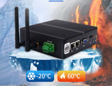 Small Host J1900 Dual-Network Multi-Serial Port J4125 Industrial Computer Mini Mini PC Desktop Fanless Industrial Computer