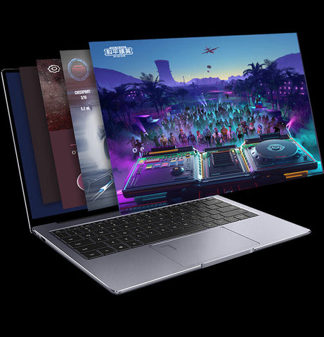 [2025 New Laptop] Using Intel Core I9 Level Thin and Portable College Students Ultra-Thin Business Office Games Design Drawing Official Flagship Authentic Single Display Large Screen