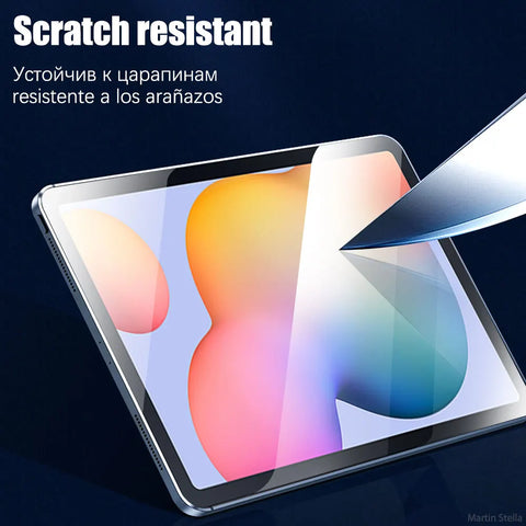 2PCS Tempered Glass Screen Protector for Samsung Galaxy Tab S8 Ultra Plus S6 Lite S7 Fe A7 Lite A8 S9 A9 Tablet Accessories Film