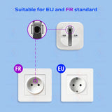 Smart Home Wireless Remote Control Socket Switch 16A EU FR Plug Electrical Outlet for Remote ON OFF Household Appliance/Light