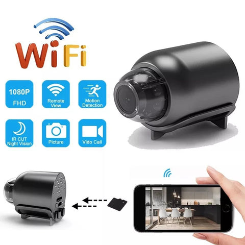 X5 Mini Camera HD 1080P Intelligent Home Security 720P A9 IP WiFi Camera Monitor Mobile Remote Camera Mobile Remote Application