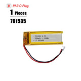 Lipo Battery 3.7V  Polymer Lithium Battery For PS4 Humidifiers GPS Navigation Devices Smart Wearable Locator Bluetooth Speaker