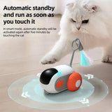 Dropshipping Smart Cat Toy Automatic Moving Remote Controlled Toy Car for Cats Dogs Interactive Playing Training Pet Supplies