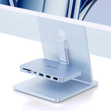 Minisopuru iMac Hub for iMac 24 inch 2021/2023/2024 with USB 3.2 10Gbps for iMac 24 M1 M3 M4 and Studio Display 27 inch USB Hubs