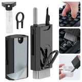 8 In 1 Keyboard Cleaning Kit Earphones Cleaner Brush For AirPods Computer Tablet Laptop TV Screen Mobile Phone Cleaning Tools