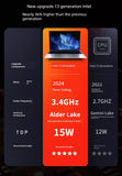 [2025 New Laptop] Using Intel Core I9 Level Thin and Portable College Students Ultra-Thin Business Office Games Design Drawing Official Flagship Authentic Single Display Large Screen