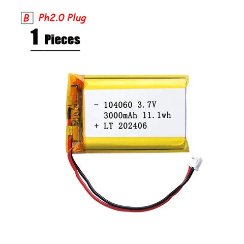 Lipo Battery 3.7V  Polymer Lithium Battery For PS4 Humidifiers GPS Navigation Devices Smart Wearable Locator Bluetooth Speaker