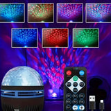 LED Starry Sky Light RGB Galaxy Projector