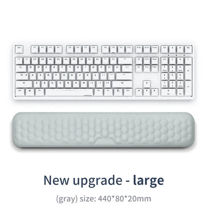 Wrist Mouse & Keyboard Protection Rest Pad Massage Texture For PC Laptop Gaming Office Keyboard Mouse Stand Memory Cotton Rest