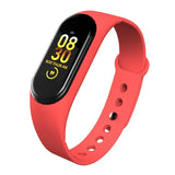 Wearable Devices M4 Smart Wristbands LED Screen Sports Pedometer Bluetooth Waterproof With Heart Rate Monitor Smart Watch  Women