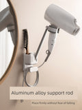 Metal Liberation Hands Wall Hanging Hair Dryer Rack