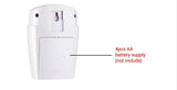 Wireless Motion Sensor Alarm Security Detector Indoor Outdoor Alert Systeem Met Afstandsbediening Voor Thuis Garage