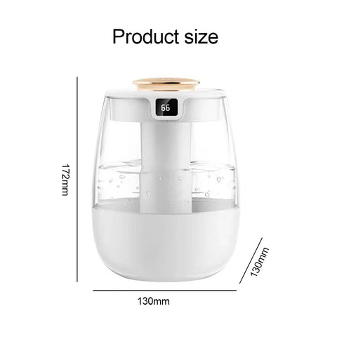 Xiaomi MIJIA Air Humidifier 1300ML Aroma Humidifier Double Spray Port Essential Oil Diffuser USB With Light For Home Office