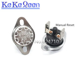 1PCS KSD303 KSD301 10A 250v 40C 45-160Degc Degree Celsius Manual Reset Thermostat Normally Closed Temperature Control Switch 90c