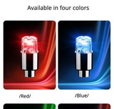 4Pcs Tire Valve Cap Lights