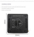 Small Host J1900 Dual-Network Multi-Serial Port J4125 Industrial Computer Mini Mini PC Desktop Fanless Industrial Computer