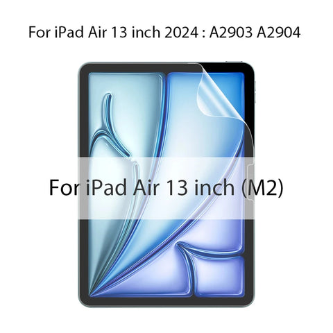 Like Paper Film Screen Protector For Ipad Pro 13 12.9 11 2024 M4 Air 4 5 3 10th 9th 8th 7th Generation Mini 6 Matte Film Writer