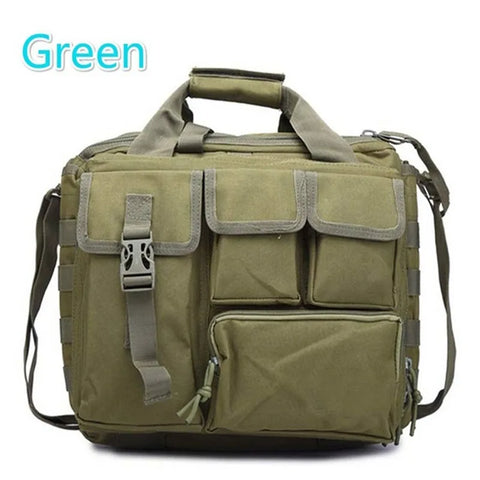 New  Backpack Tactical Molle Nylon Messenger Shoulder Bag Laptop Handbags Briefcase Outdoor Multifunction Climbing Bag