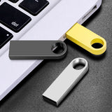 Metal USB Flash Drive 32GB 64GB 128GB Pen Drive High Speed 4G 8G 16G U Disk Pendrive USB device With Key Ring Gift