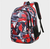 Geometric Oxford Backpack