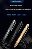 Multi Functional Tactical Pen High Quality Steel Anti Skid Portable Self Defense Pen Aluminum Glass Breaker Survival Tool