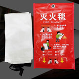 1M *1M Fire Blanket Fighting Fire Extinguishers Glass Fibre Tent Emergency Survival Military Blanket Fire Shelter Safety Cover