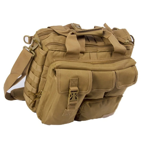 New  Backpack Tactical Molle Nylon Messenger Shoulder Bag Laptop Handbags Briefcase Outdoor Multifunction Climbing Bag