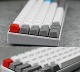 61 Key Set PBT Keycaps Ansi 60% Computer Gamer Mechanical Keyboard Cap Backlight OEM Miami DOLCH GK61 SK61 Anne pro 2 RK61 K617