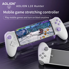 AOLION  L10 Mobile Phone Gamepad Hall Effect Game Controller for iPhone 15 Android Cellphone Cloud Gaming Xbox Game Pass STADIA