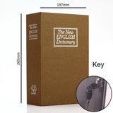 Dictionary Mini Book Safe Security Key Locker Money Hidden Secret Safe Key Safe Box Cash Money Coin Storage Jewellery Lock Box