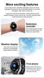 2024 New Smart Watch Men 1.5 inch Full Touch Screen Bluetooth Call Business Man Watches Fitnes Sports Smartwatch For Android IOS