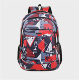 Geometric Oxford Backpack