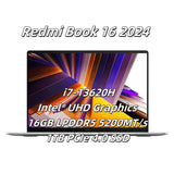 Xiaomi Redmi Book 16 2024 Laptop Intel Core i7-13620H i5-13500H i5-13420H Intel Iris Xe/UHD 16G DDR5+1T SSD Notebook Computer PC